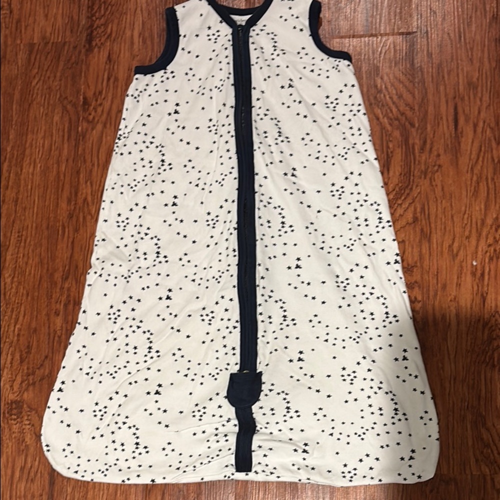 Burt's Bees Baby Black and White Sleep Sack Pajamas